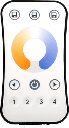 LXLine COB Tunable White 4 Zone RF Remote — image 4